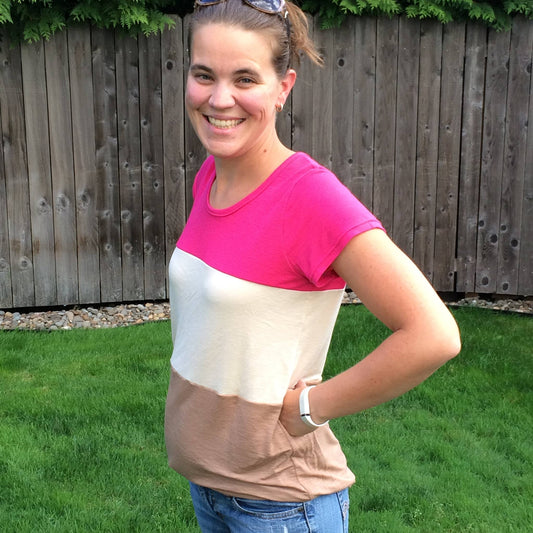 Neapolitan Tee for Women SEWING PDF PATTERN