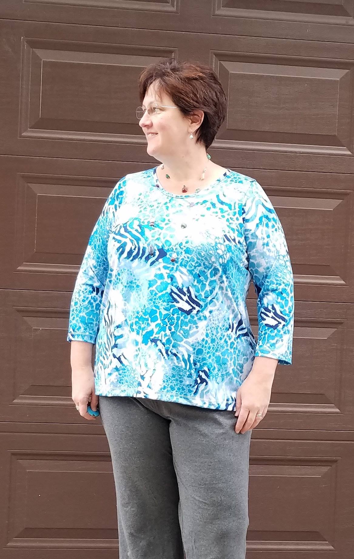 Neapolitan Tee for Women SEWING PDF PATTERN