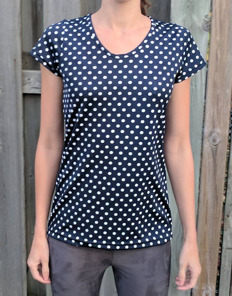 Neapolitan Tee for Women SEWING PDF PATTERN