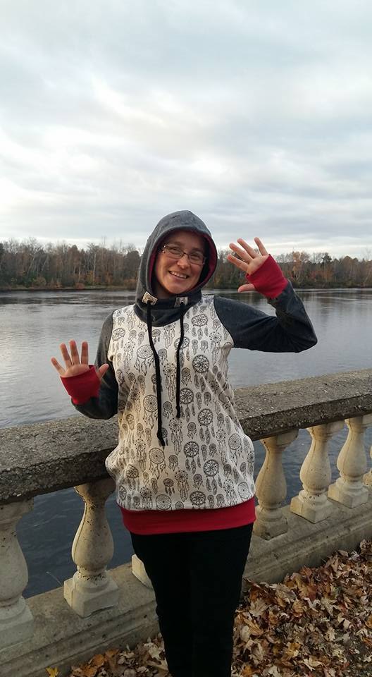 Meena Hoodie for Adults PDF SEWING PATTERN