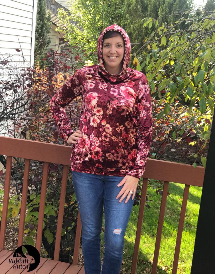 Meena Hoodie for Adults PDF SEWING PATTERN