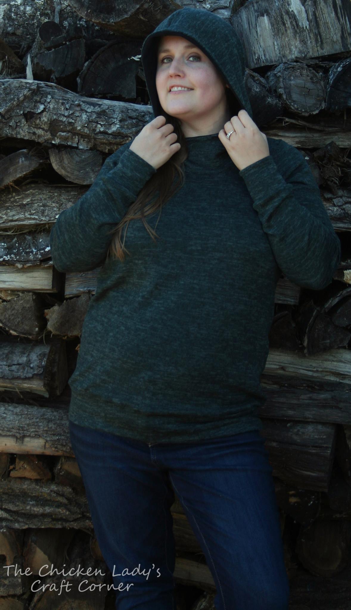 Meena Hoodie for Adults PDF SEWING PATTERN