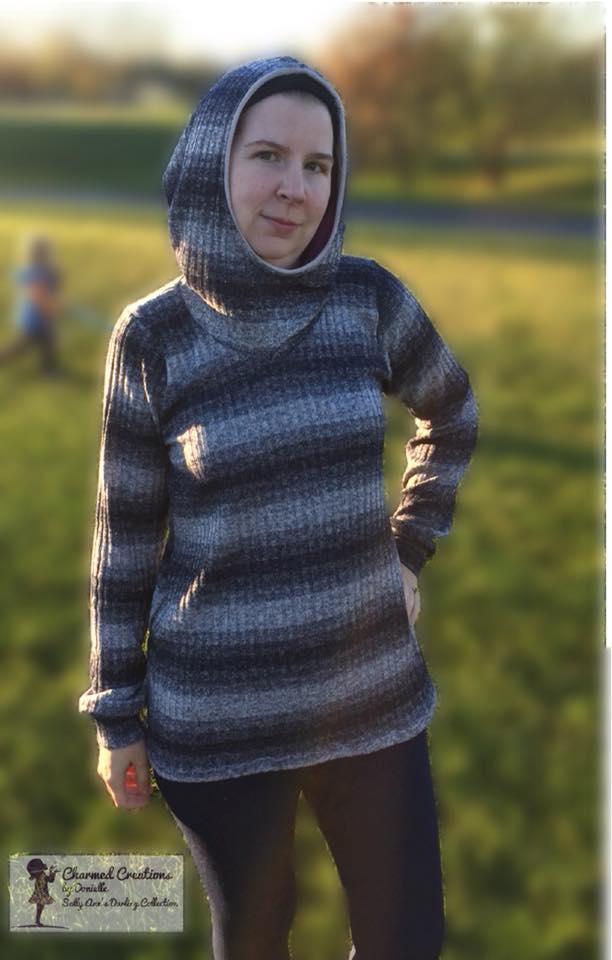 Meena Hoodie for Adults PDF SEWING PATTERN