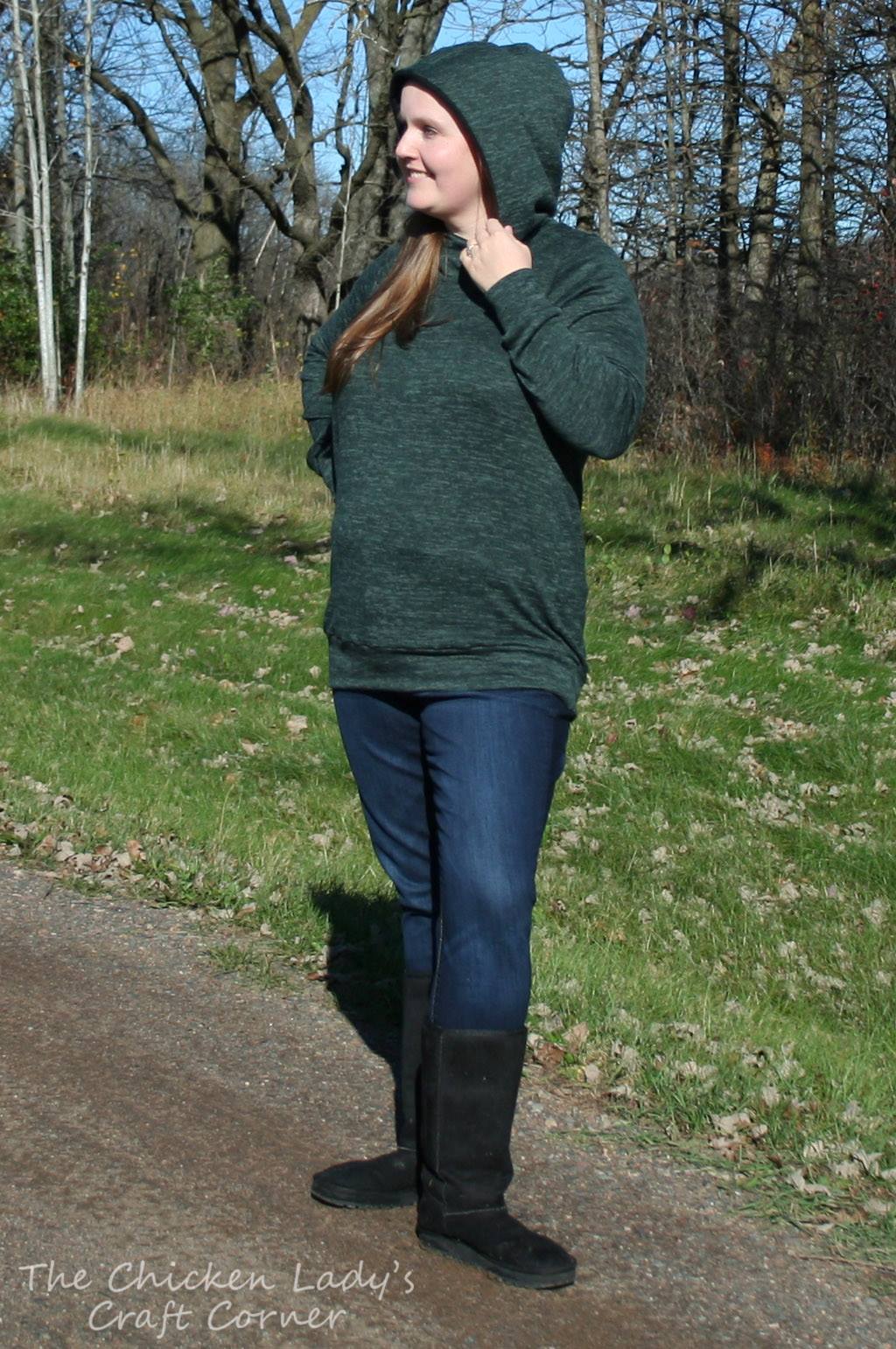Meena Hoodie for Adults PDF SEWING PATTERN
