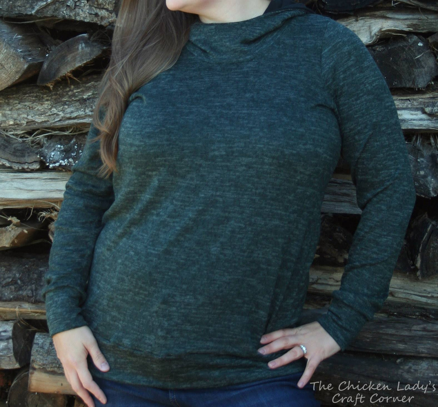 Meena Hoodie for Adults PDF SEWING PATTERN