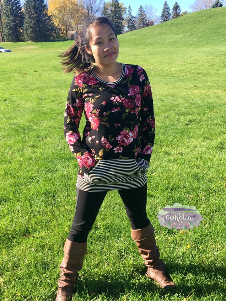 Meena Hoodie for Adults PDF SEWING PATTERN