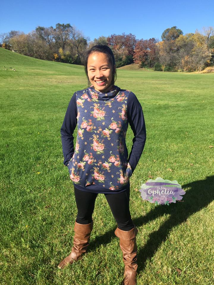 Meena Hoodie for Adults PDF SEWING PATTERN