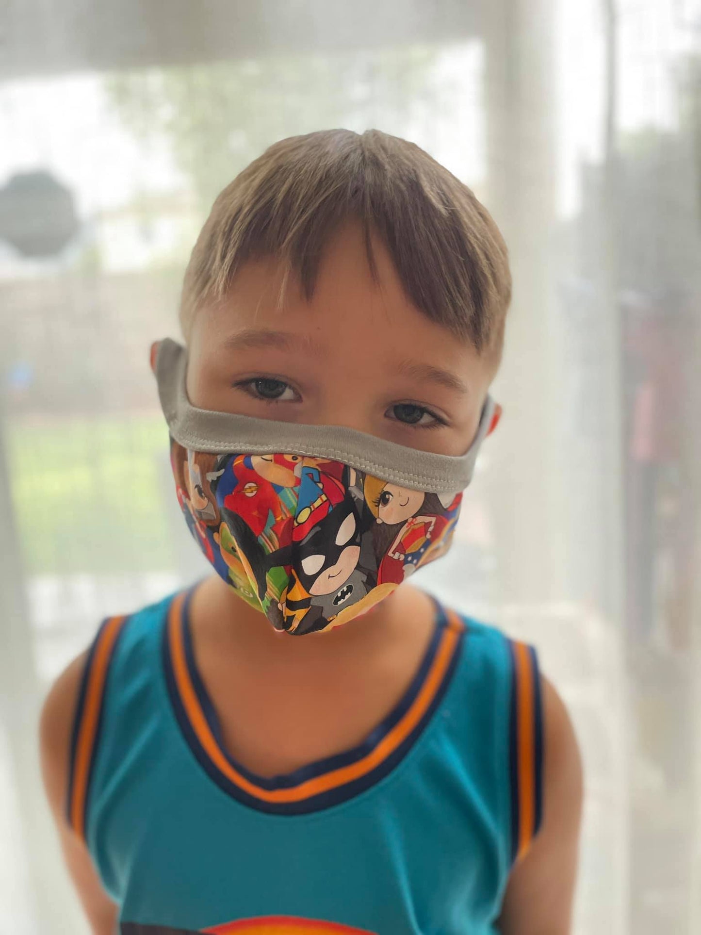 Mask Face Covering PDF Digital Pattern - 5 sizes child through adult