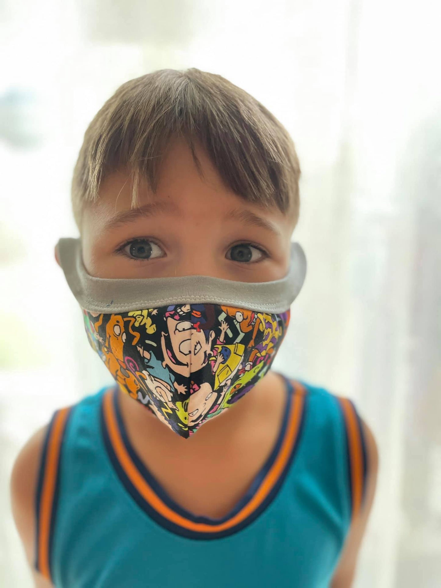 Mask Face Covering PDF Digital Pattern - 5 sizes child through adult