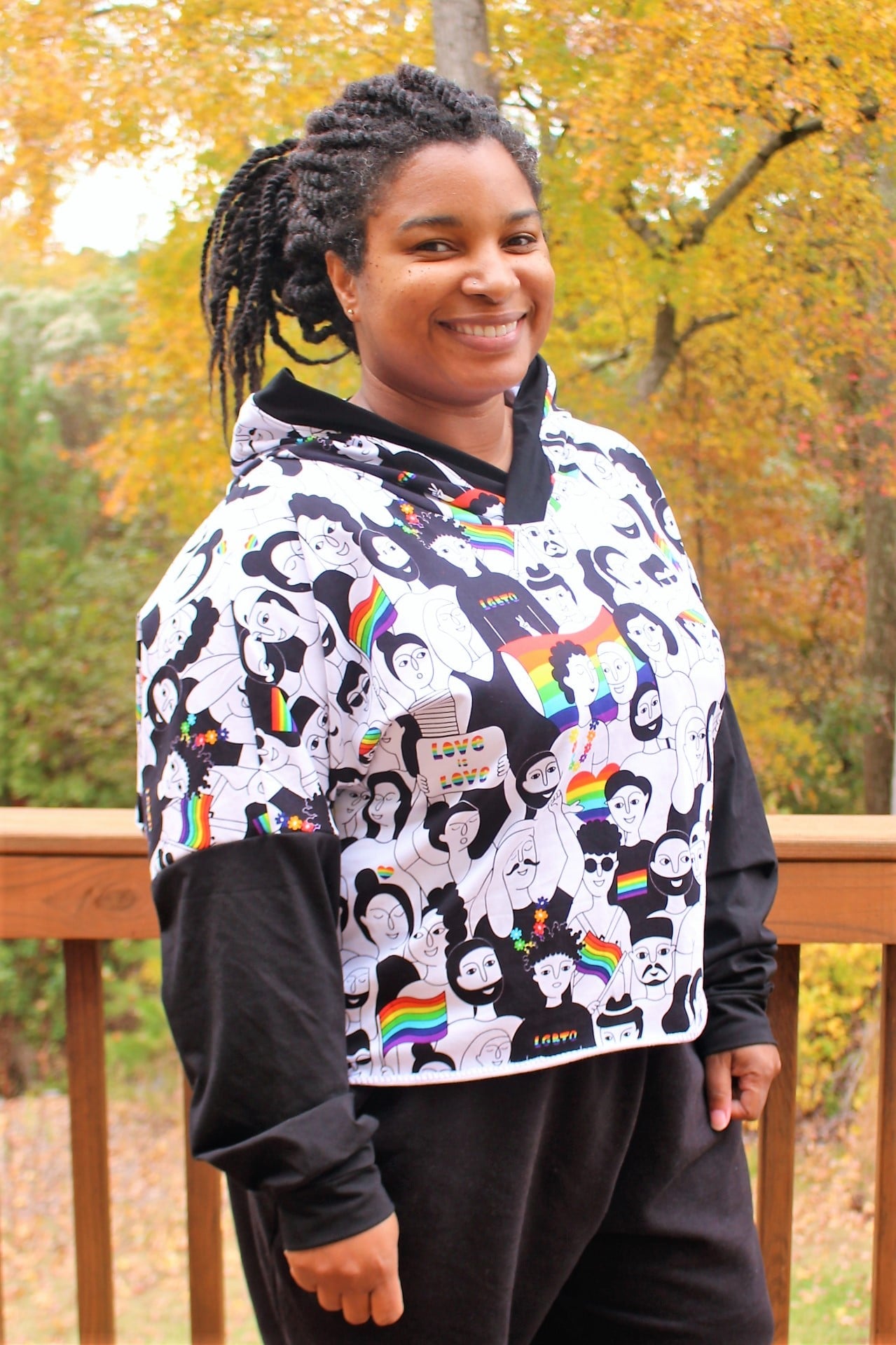 Adult Twist & Slouch - Digital Sewing Pattern - dolman style top