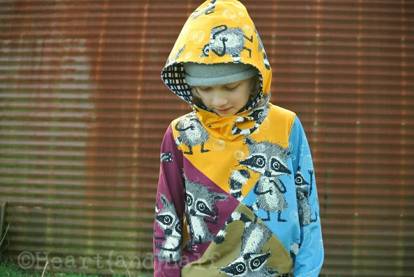 True North Hoodie -CHILDREN & DOLL SIZES - PDF SEWING PATTERN