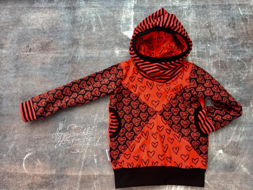 True North Hoodie -CHILDREN & DOLL SIZES - PDF SEWING PATTERN