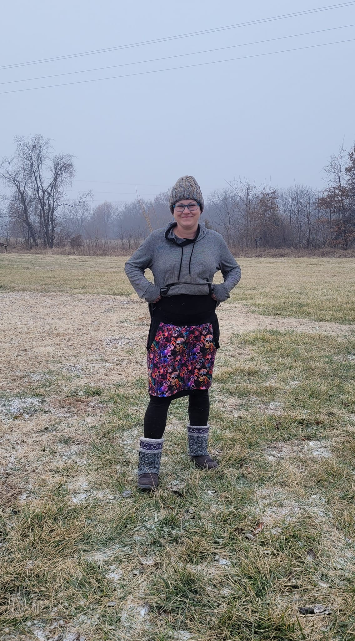 Adult Candy Pocket Skirt - Digital PDF Sewing Pattern - Size 28" hip to 83" hip