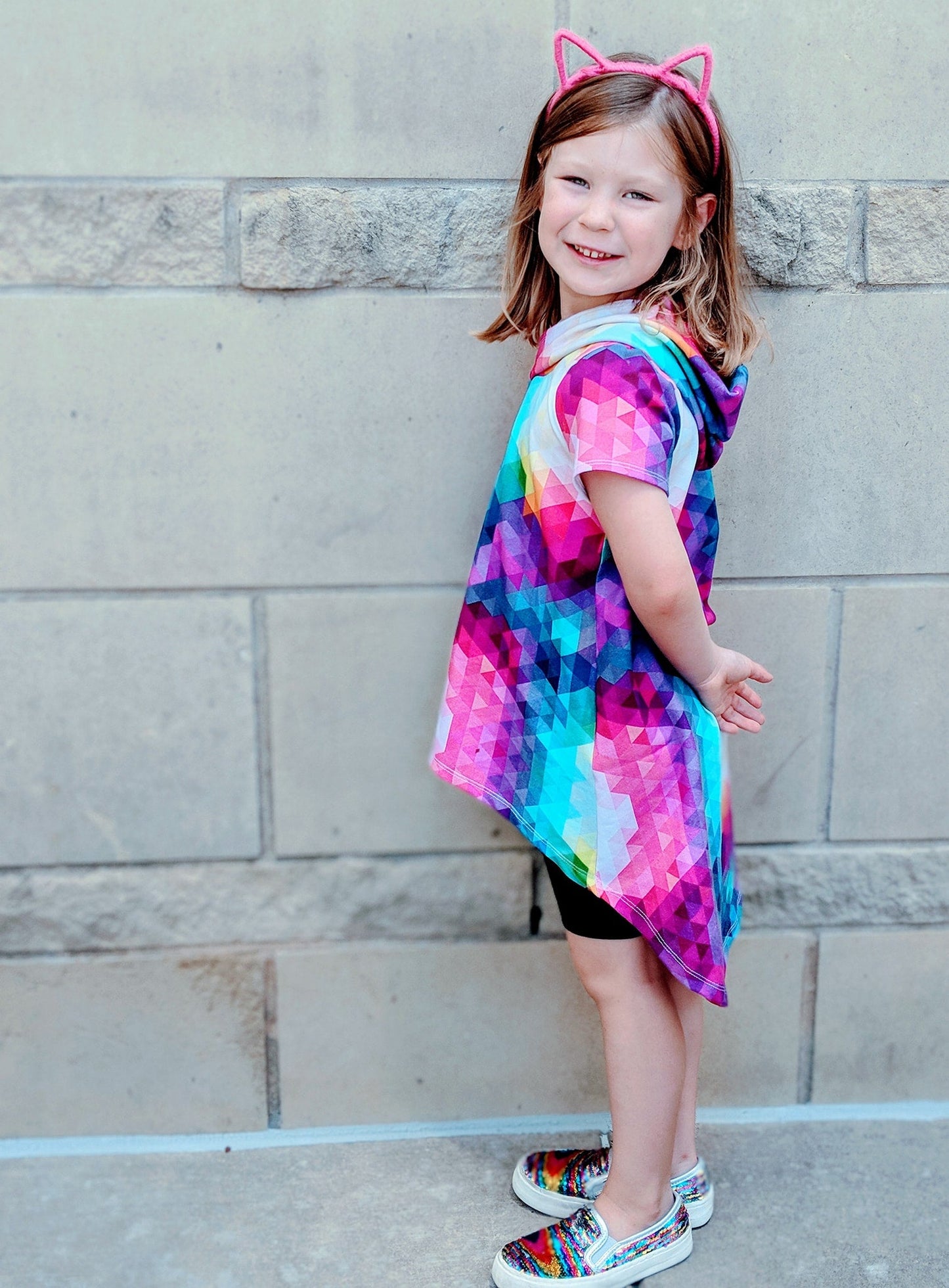 Girls Hilo Tunic Dress PDF Sewing pattern (A0 file included)
