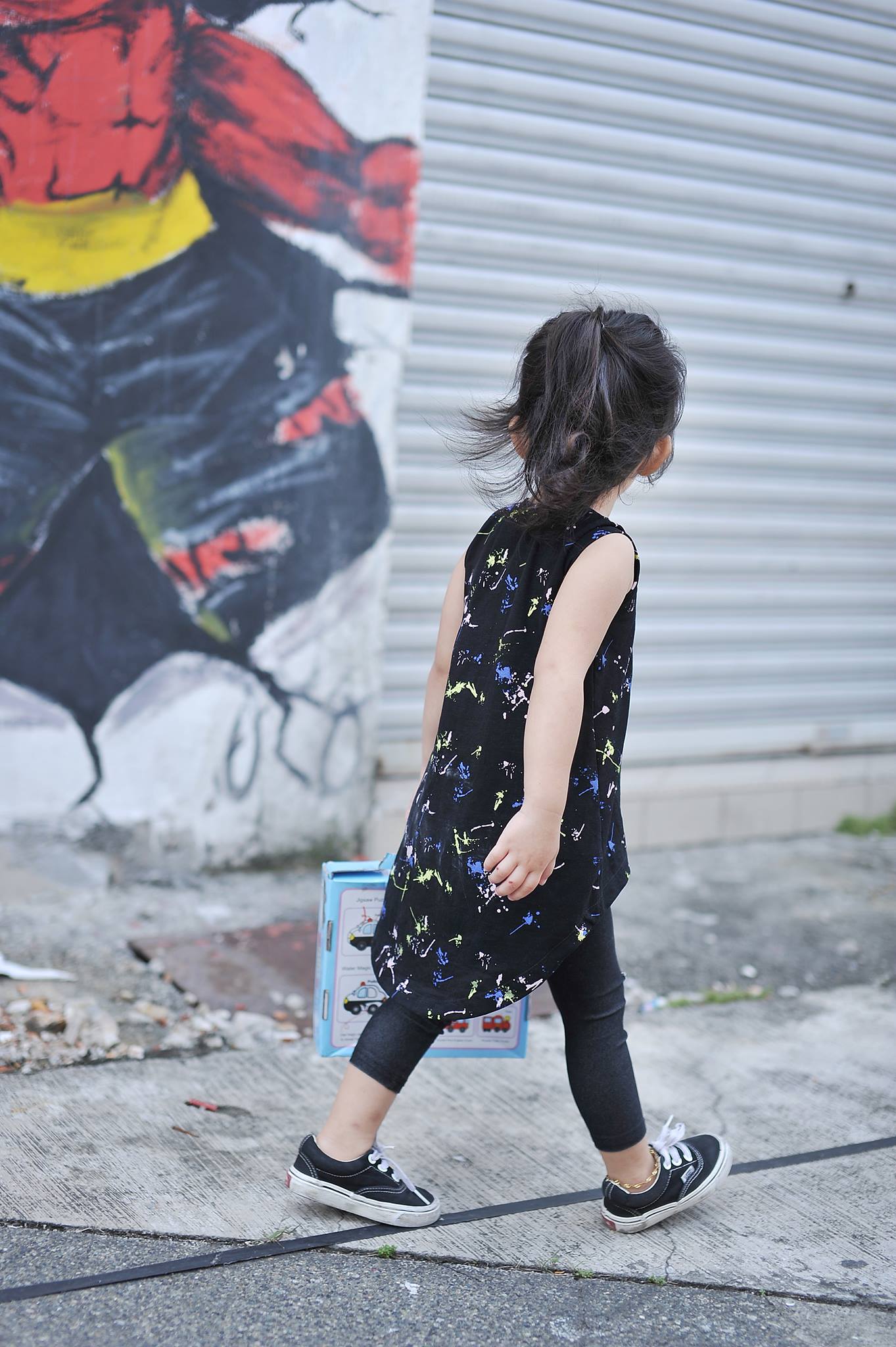 Girls Hilo Tunic Dress PDF Sewing pattern (A0 file included)