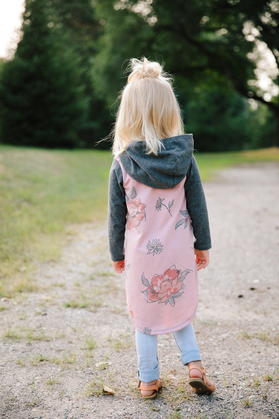 Girls Hilo Tunic Dress PDF Sewing pattern (A0 file included)