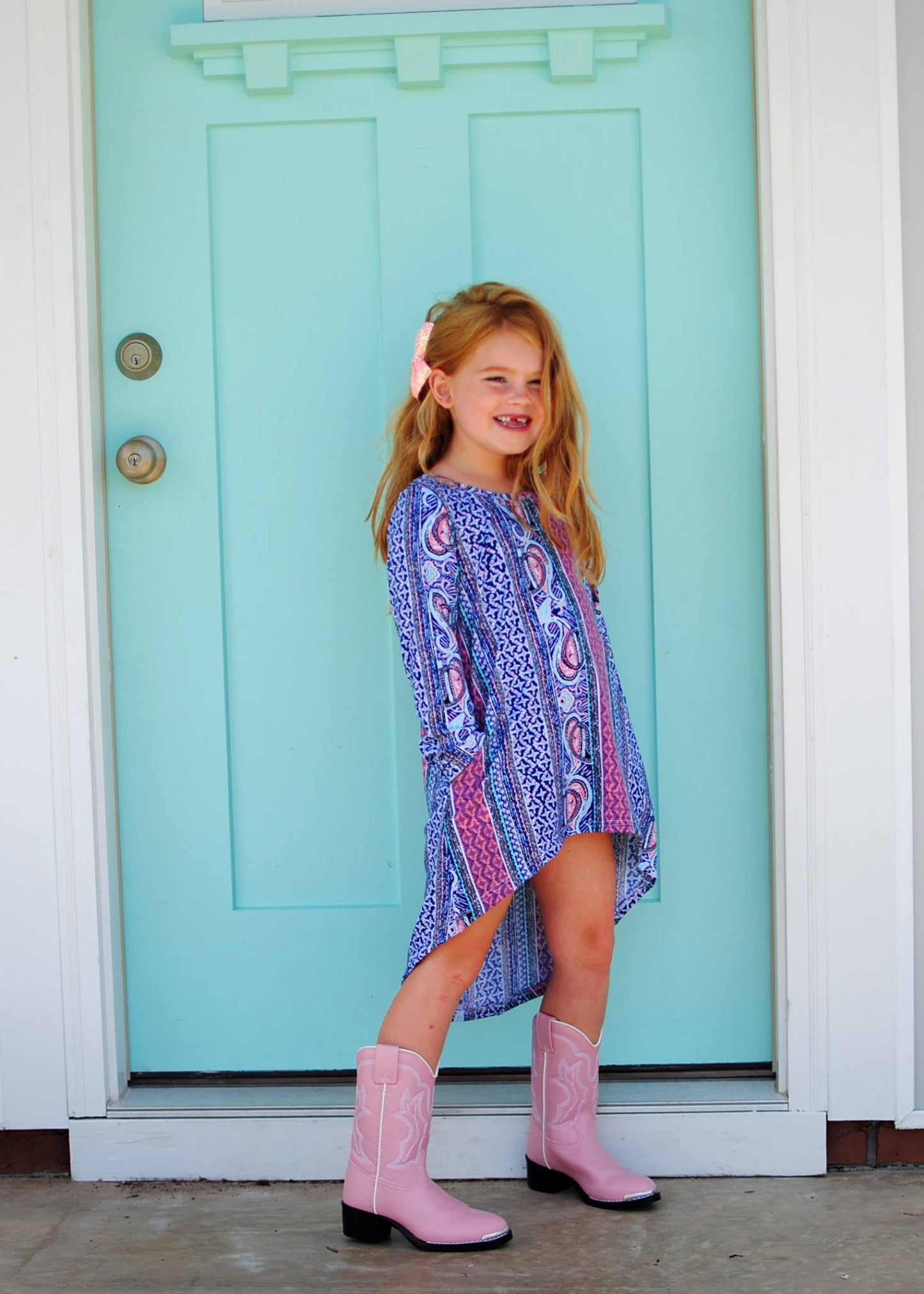 Girls Hilo Tunic Dress PDF Sewing pattern (A0 file included)