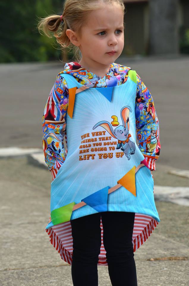 Girls Hilo Tunic Dress PDF Sewing pattern (A0 file included)