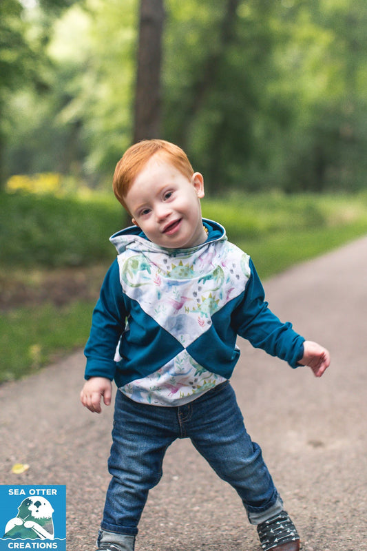 True North Hoodie -CHILDREN & DOLL SIZES - PDF SEWING PATTERN