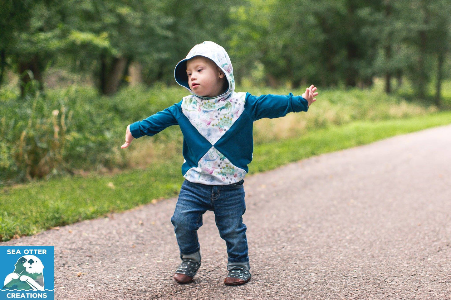 True North Hoodie -CHILDREN & DOLL SIZES - PDF SEWING PATTERN