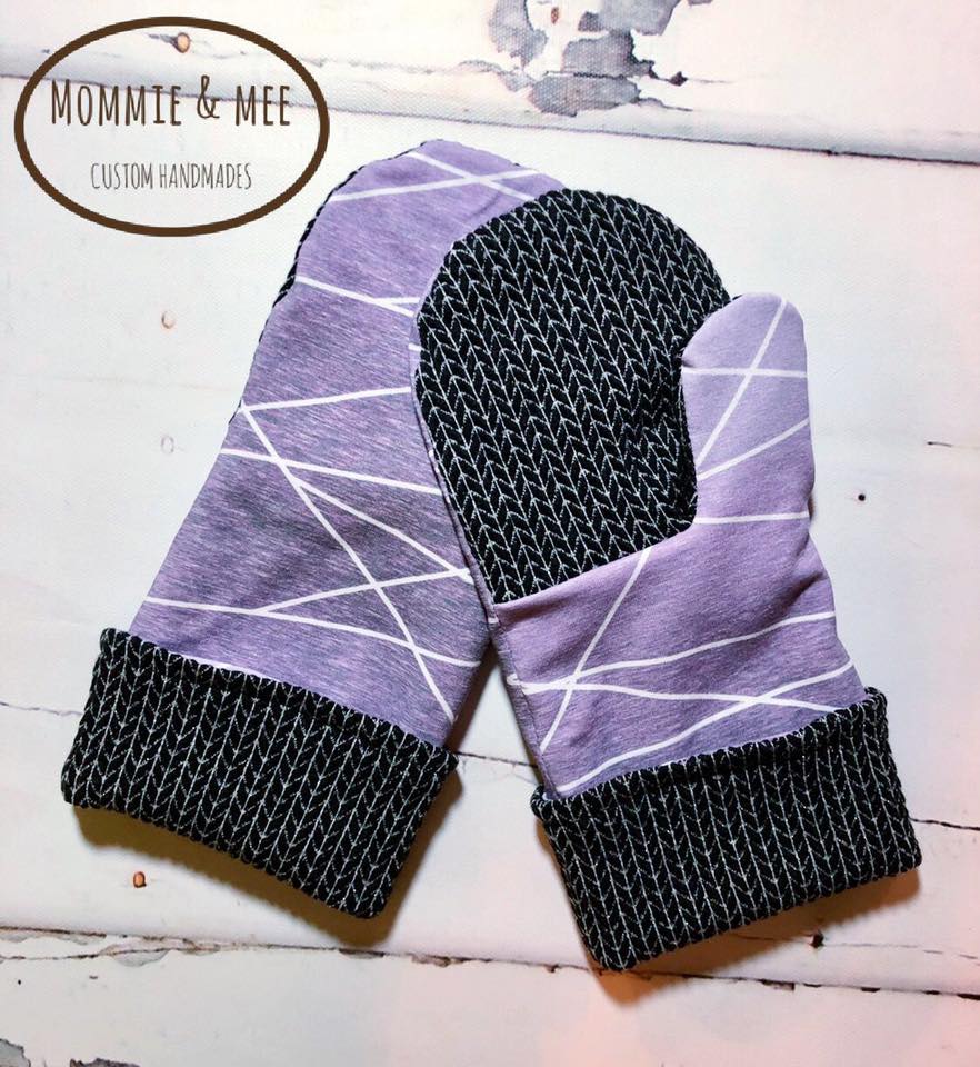 Merry Mittens Sewing Pattern PDF (Sweater Mittens or Fleece Mittens) **Projector/A0 Friendly**