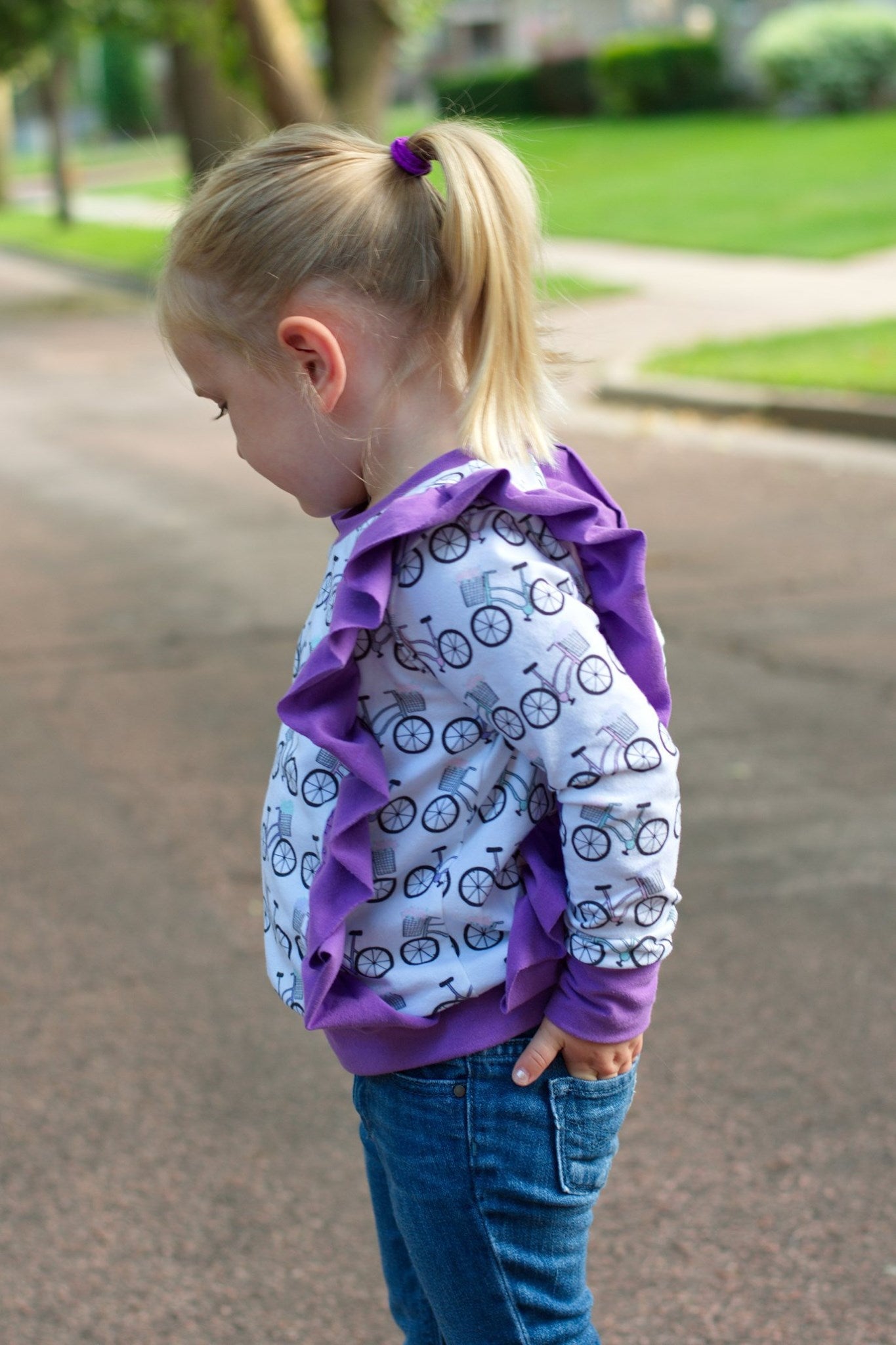Iced Tee Top SEWING PDF PATTERN ***Projector Friendly File Included***