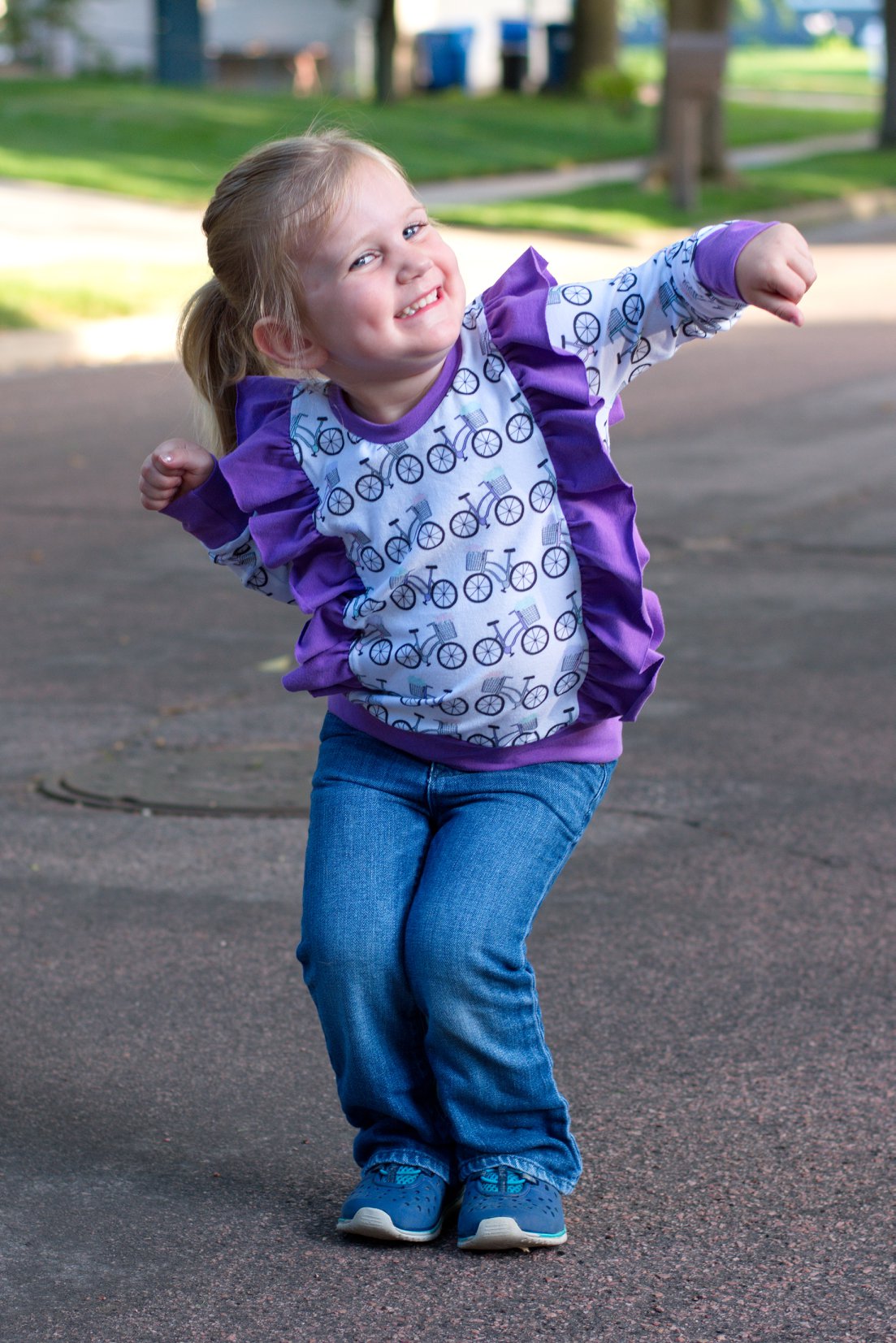 Iced Tee Top SEWING PDF PATTERN ***Projector Friendly File Included***