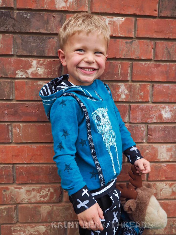 Iced Tee Top SEWING PDF PATTERN ***Projector Friendly File Included***