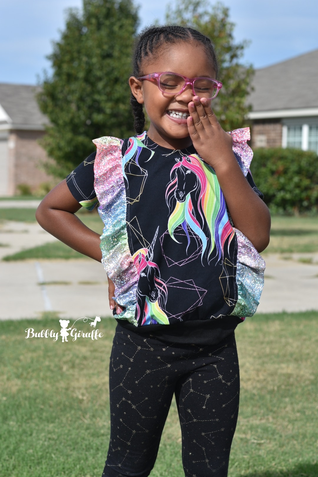 Iced Tee Top SEWING PDF PATTERN ***Projector Friendly File Included***