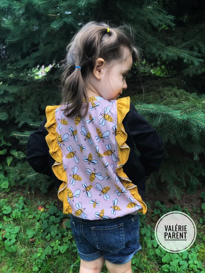 Iced Tee Top SEWING PDF PATTERN ***Projector Friendly File Included***