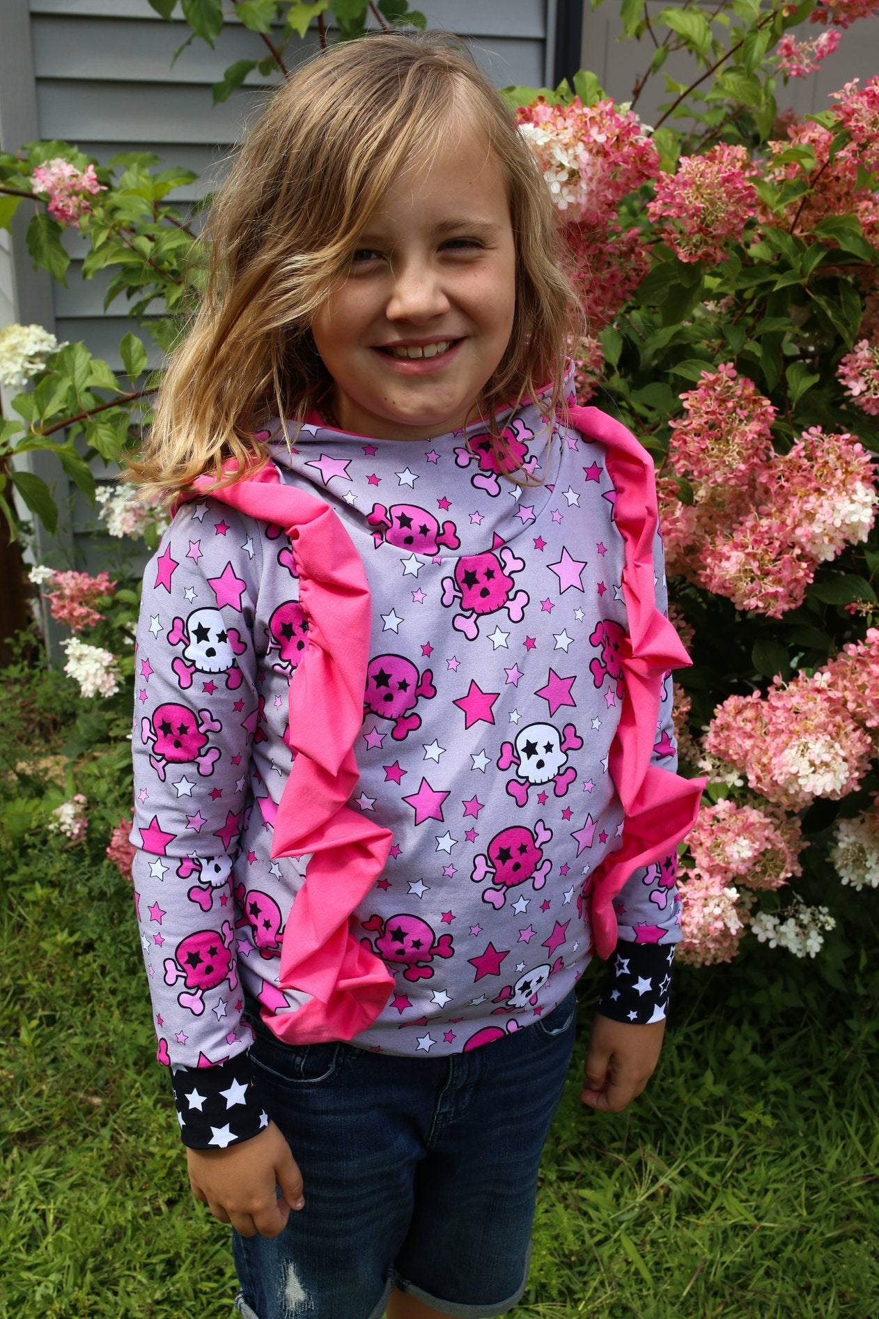 Iced Tee Top SEWING PDF PATTERN ***Projector Friendly File Included***