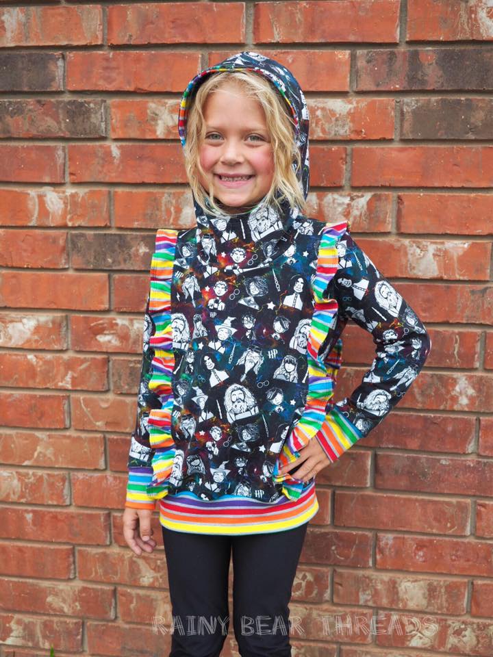 Iced Tee Top SEWING PDF PATTERN ***Projector Friendly File Included***