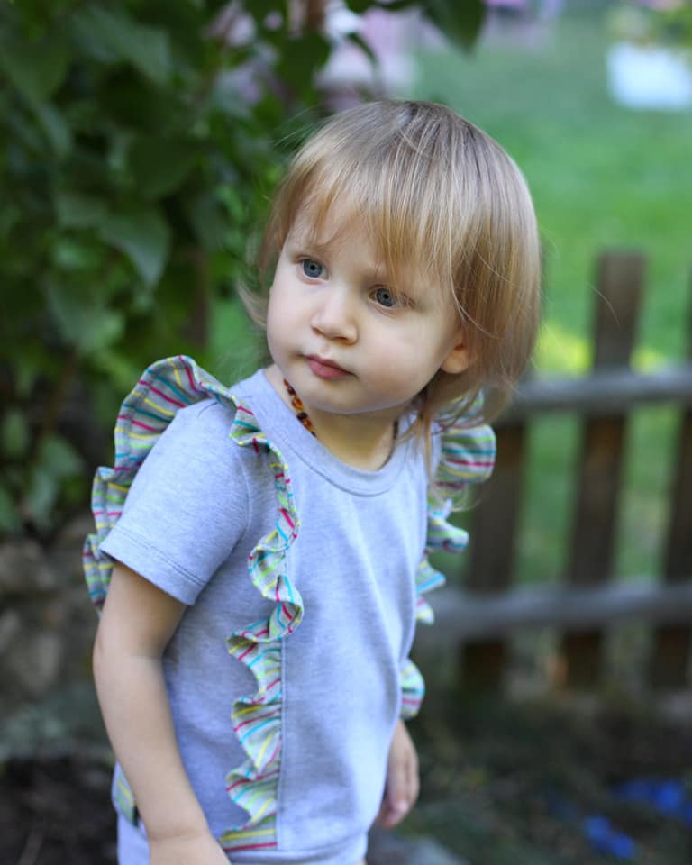 Iced Tee Top SEWING PDF PATTERN ***Projector Friendly File Included***