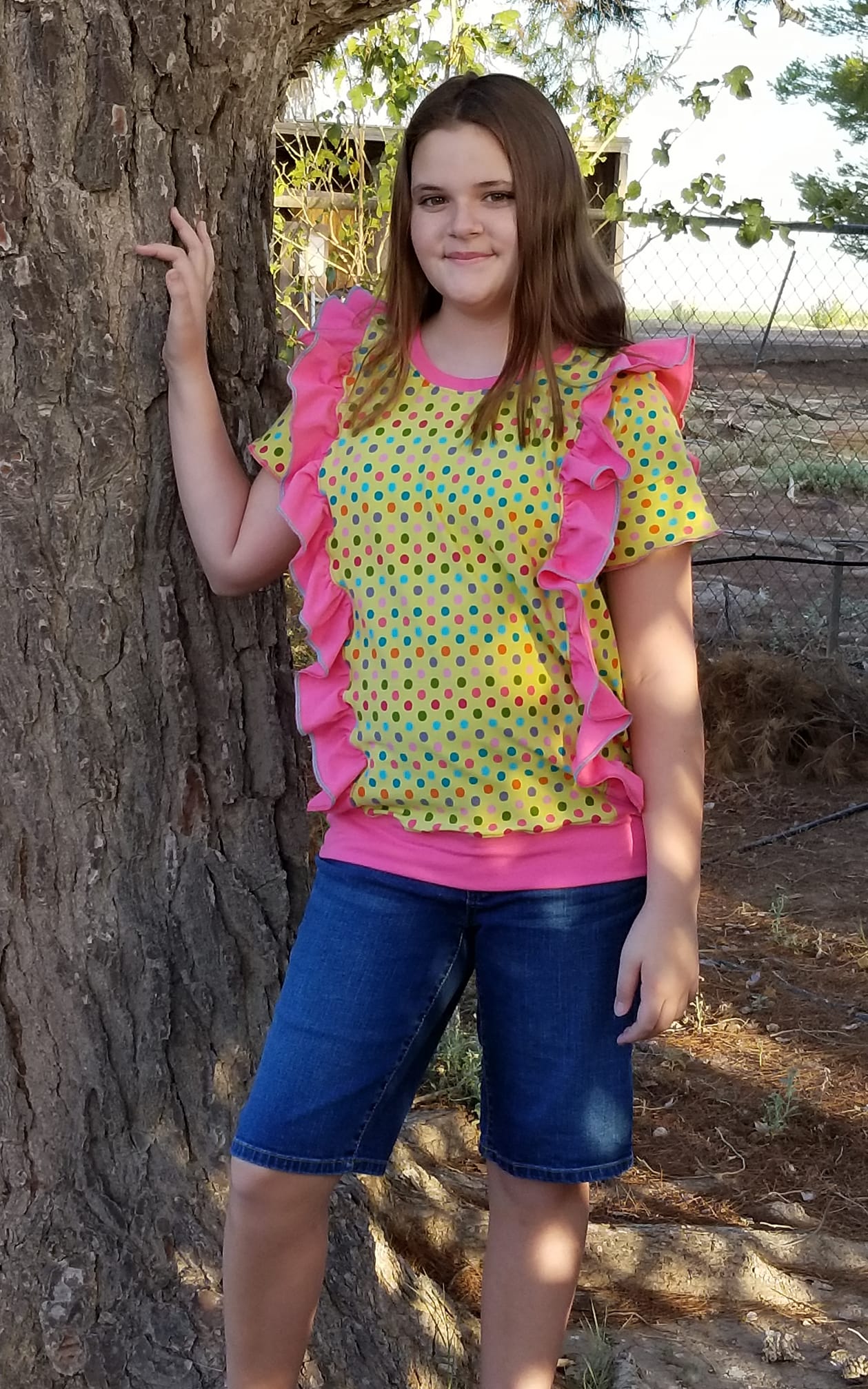 Iced Tee Top SEWING PDF PATTERN ***Projector Friendly File Included***