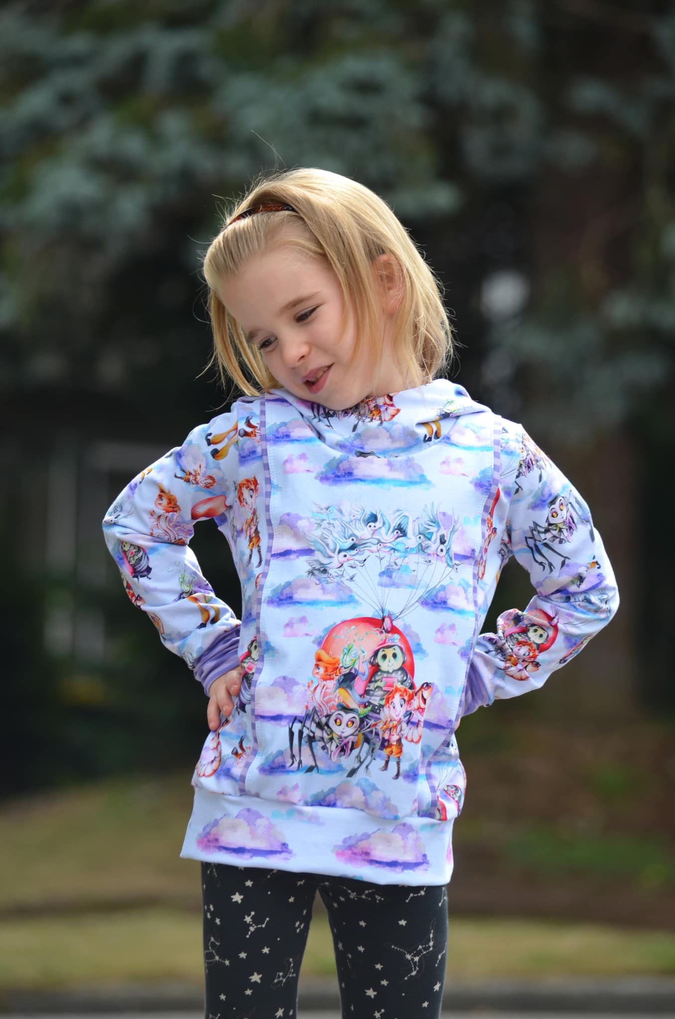 Iced Tee Top SEWING PDF PATTERN ***Projector Friendly File Included***