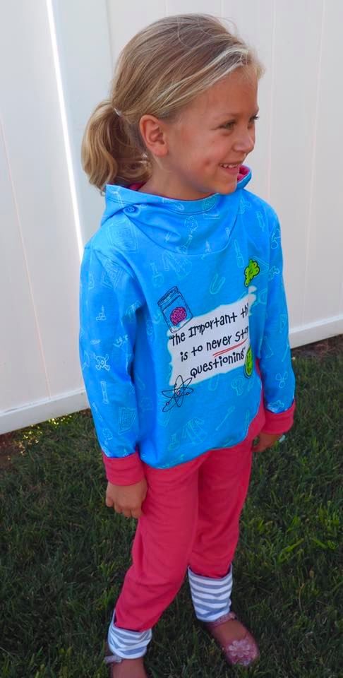 THE Hoodie -Grow with Me Hoodie- PDF SEWING PATTERN **Projector/A0 Friendly**