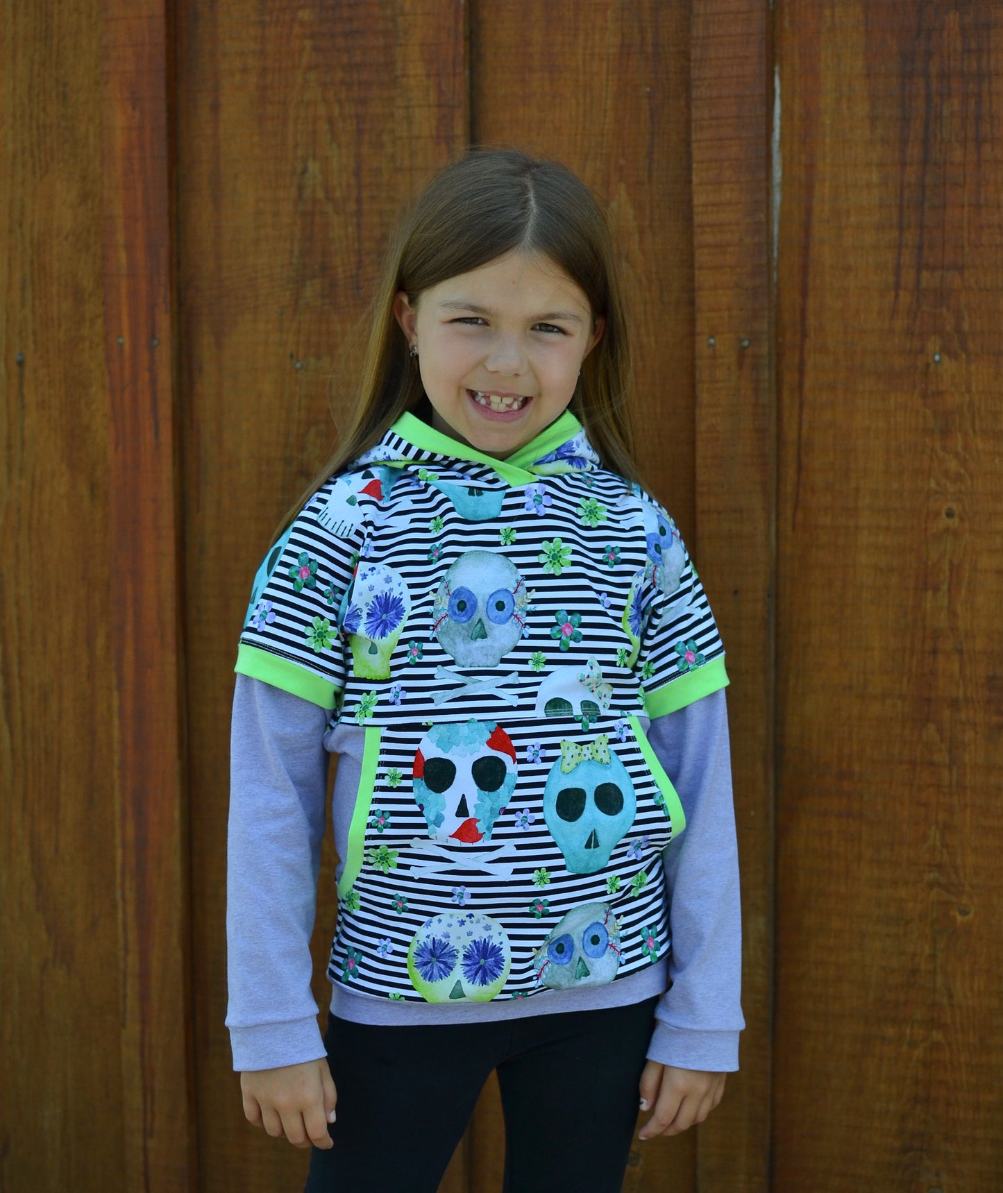 Kids Candy Pocket Tee - Multiple options available - Digital PDF Sewing Pattern