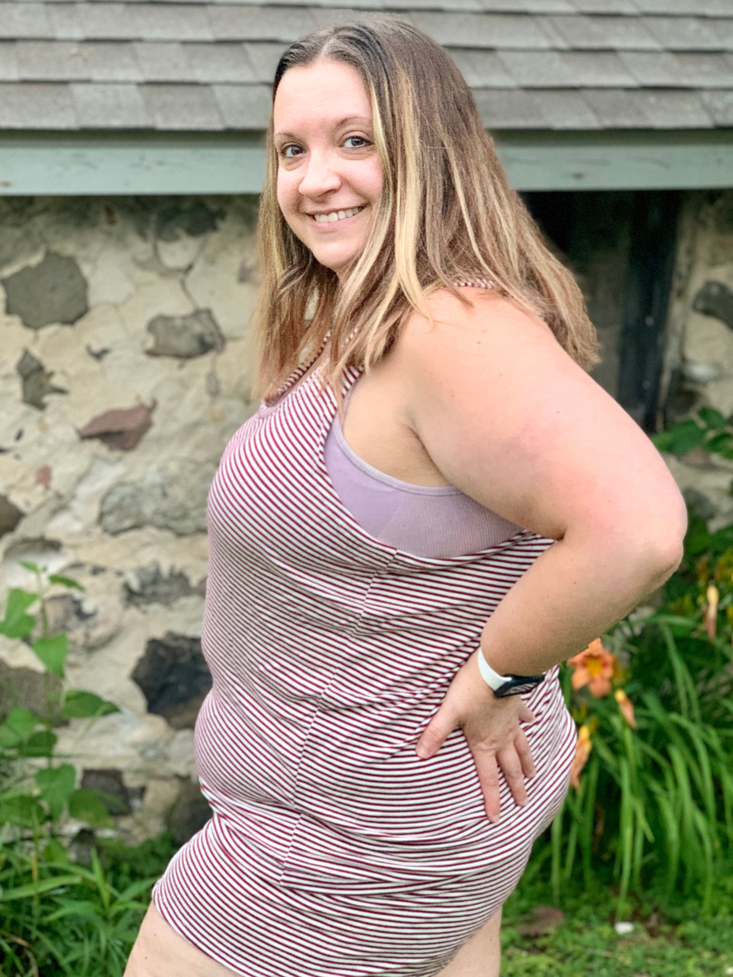 Adult Digital Sewing PDF Pattern - Sweet Sleep Set - Shorts and Tank top Pajamas