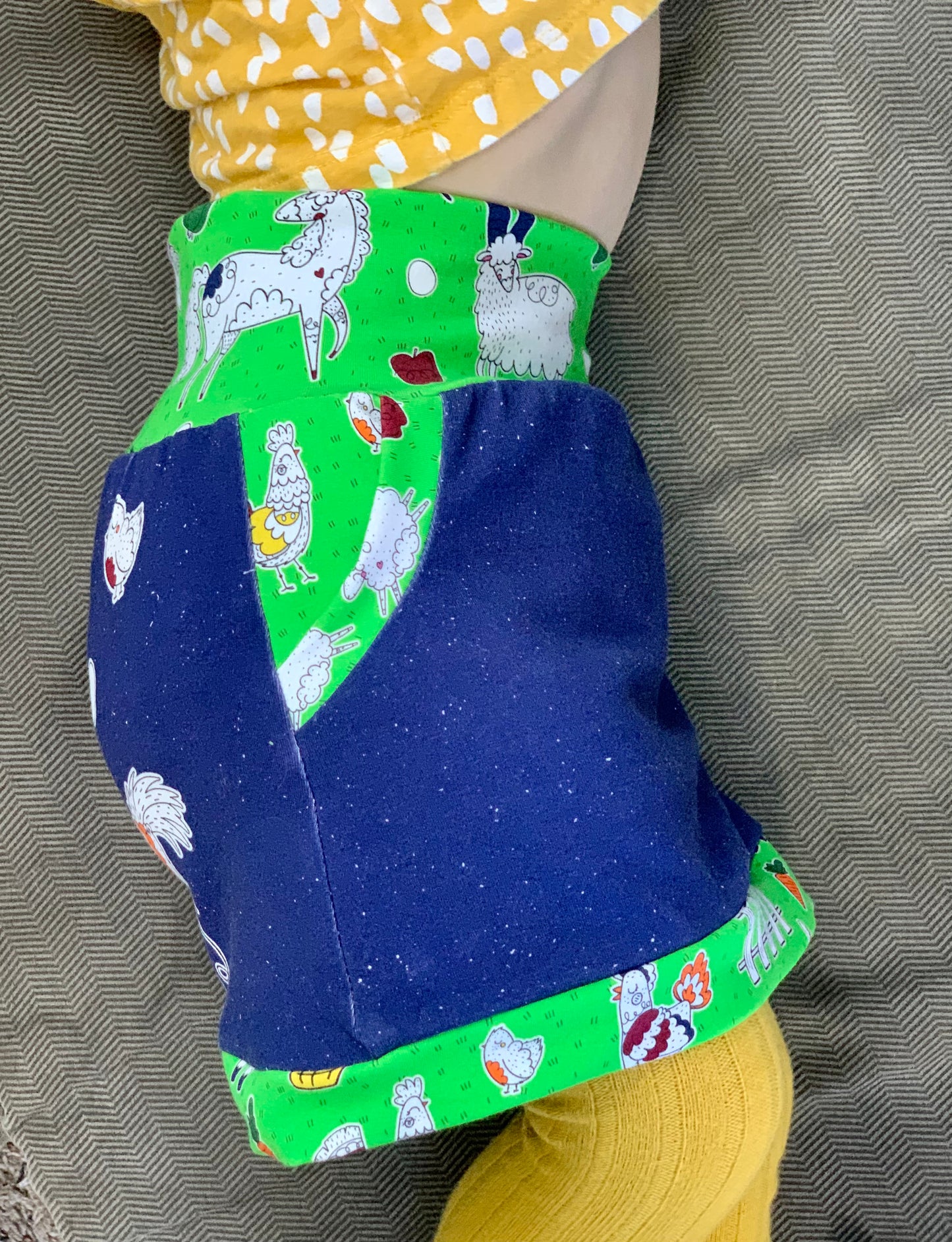Kids Candy Pocket Skirt - Digital PDF Sewing Pattern - Size Preemie to 20 youth