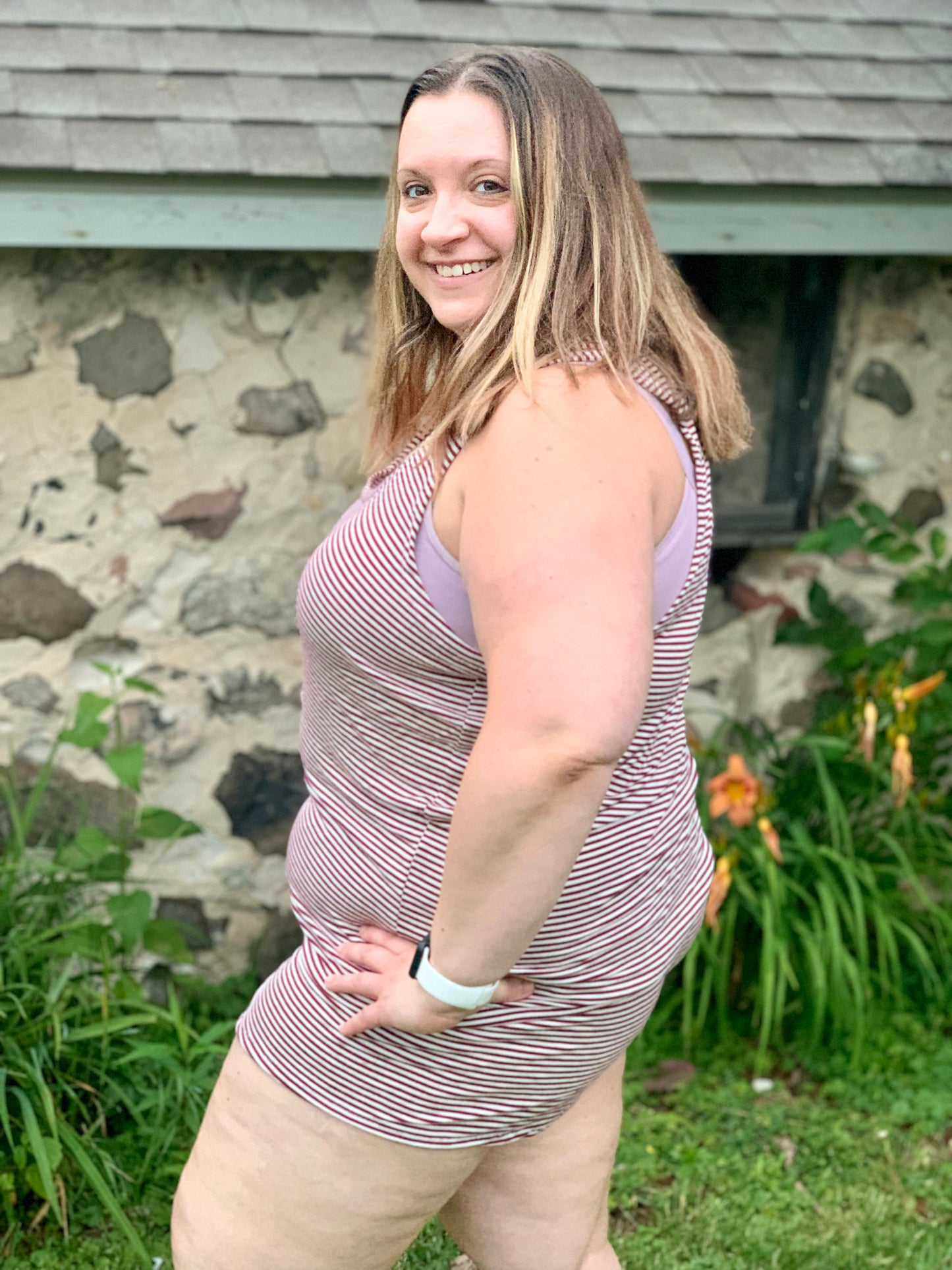 Adult Digital Sewing PDF Pattern - Sweet Sleep Set - Shorts and Tank top Pajamas