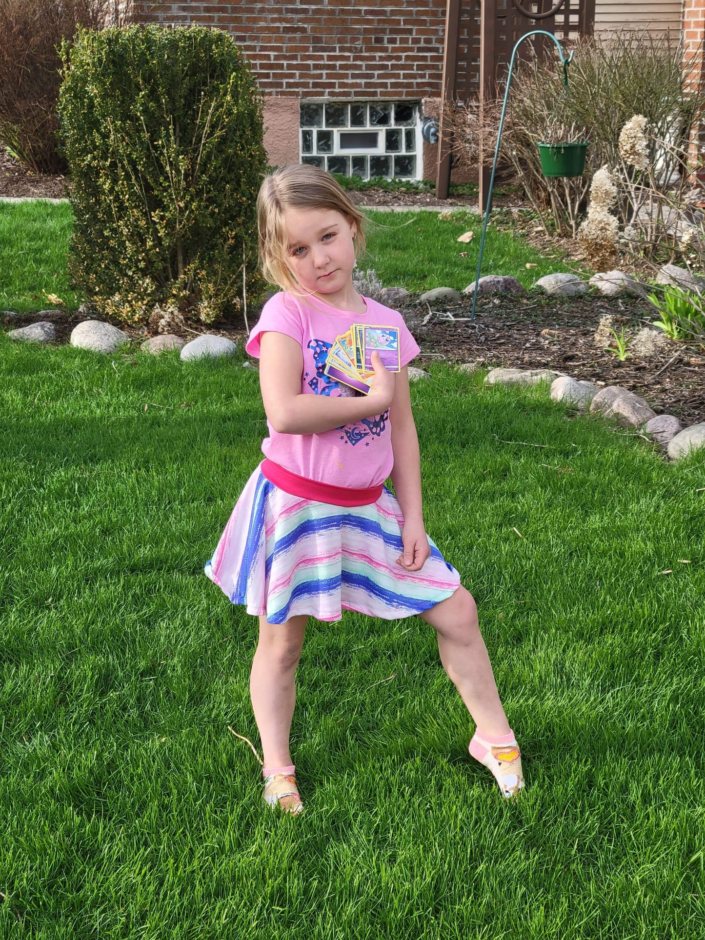 Kids Sporty Skorty Skirt, Shorts to full length yoga pants - Digital PDF Sewing Pattern - Size Preemie to 20 youth