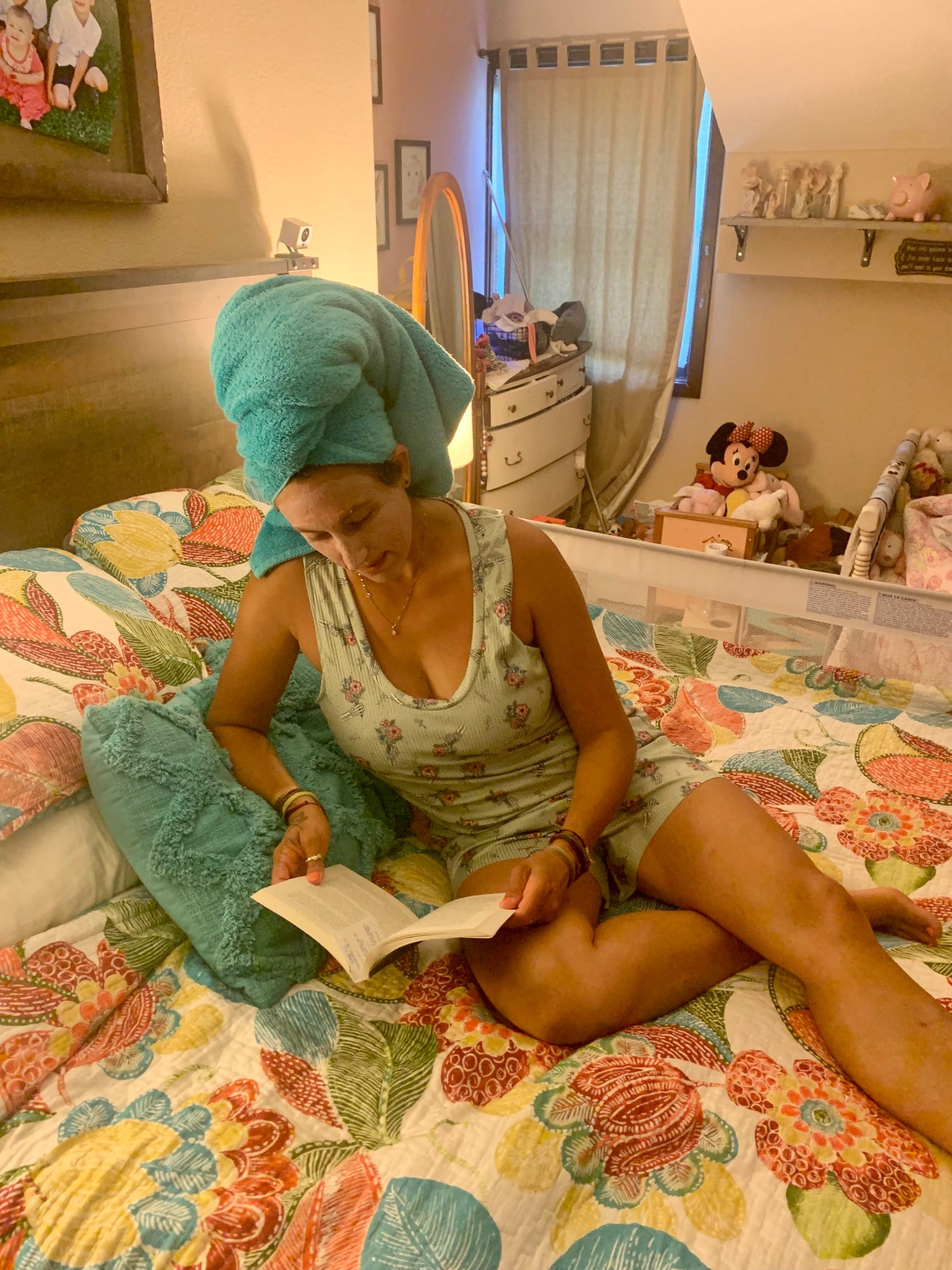 Adult Digital Sewing PDF Pattern - Sweet Sleep Set - Shorts and Tank top Pajamas