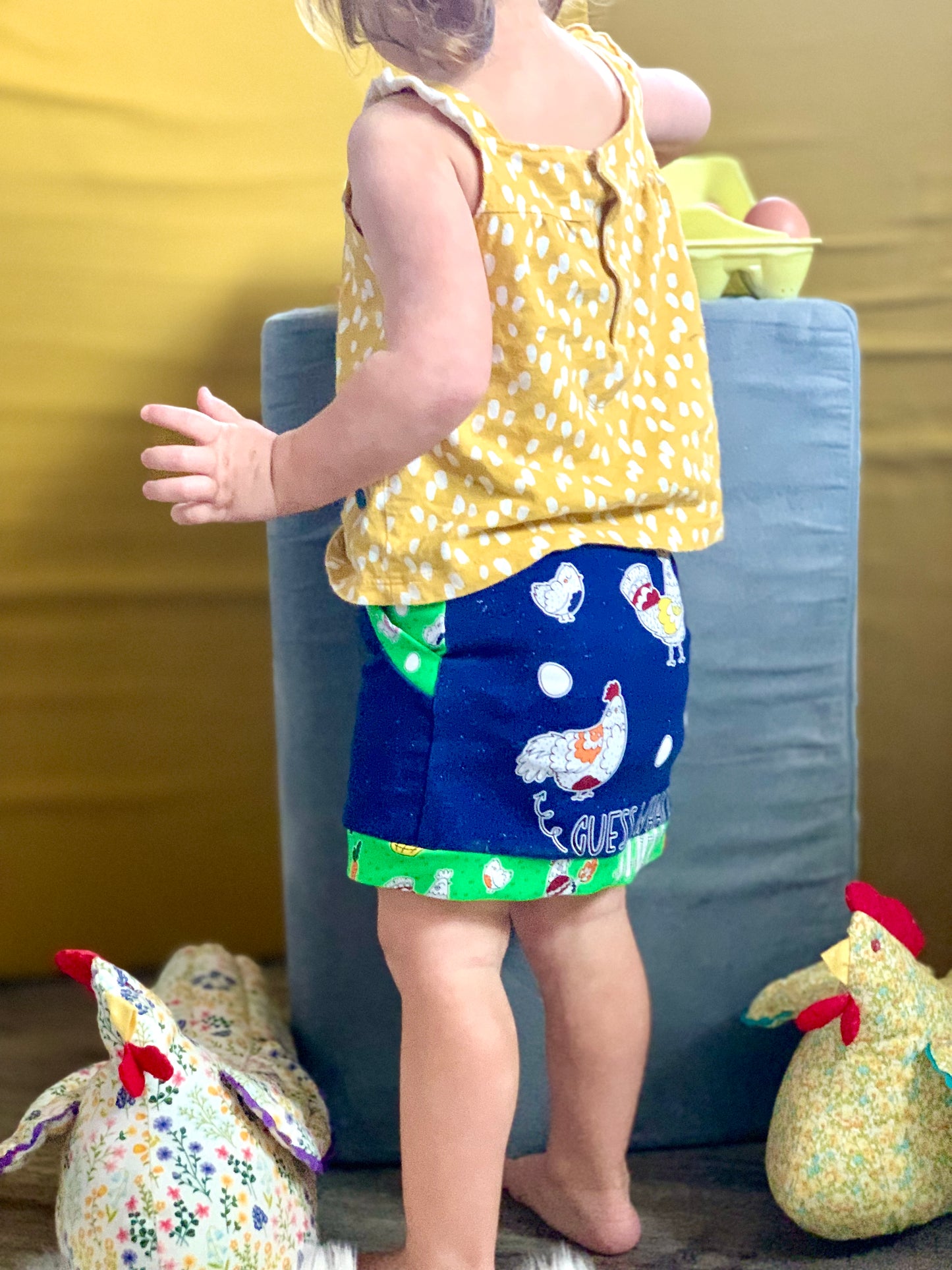 Kids Candy Pocket Skirt - Digital PDF Sewing Pattern - Size Preemie to 20 youth