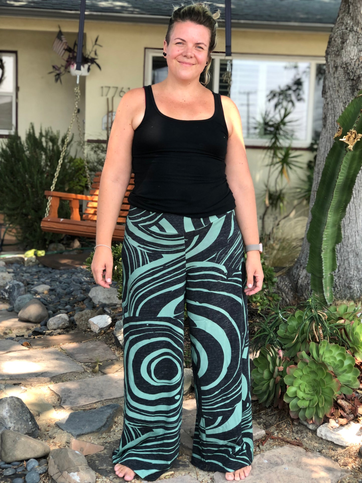 Adult Rockapalazzo Pants - Multiple options available - Digital PDF Sewing Pattern