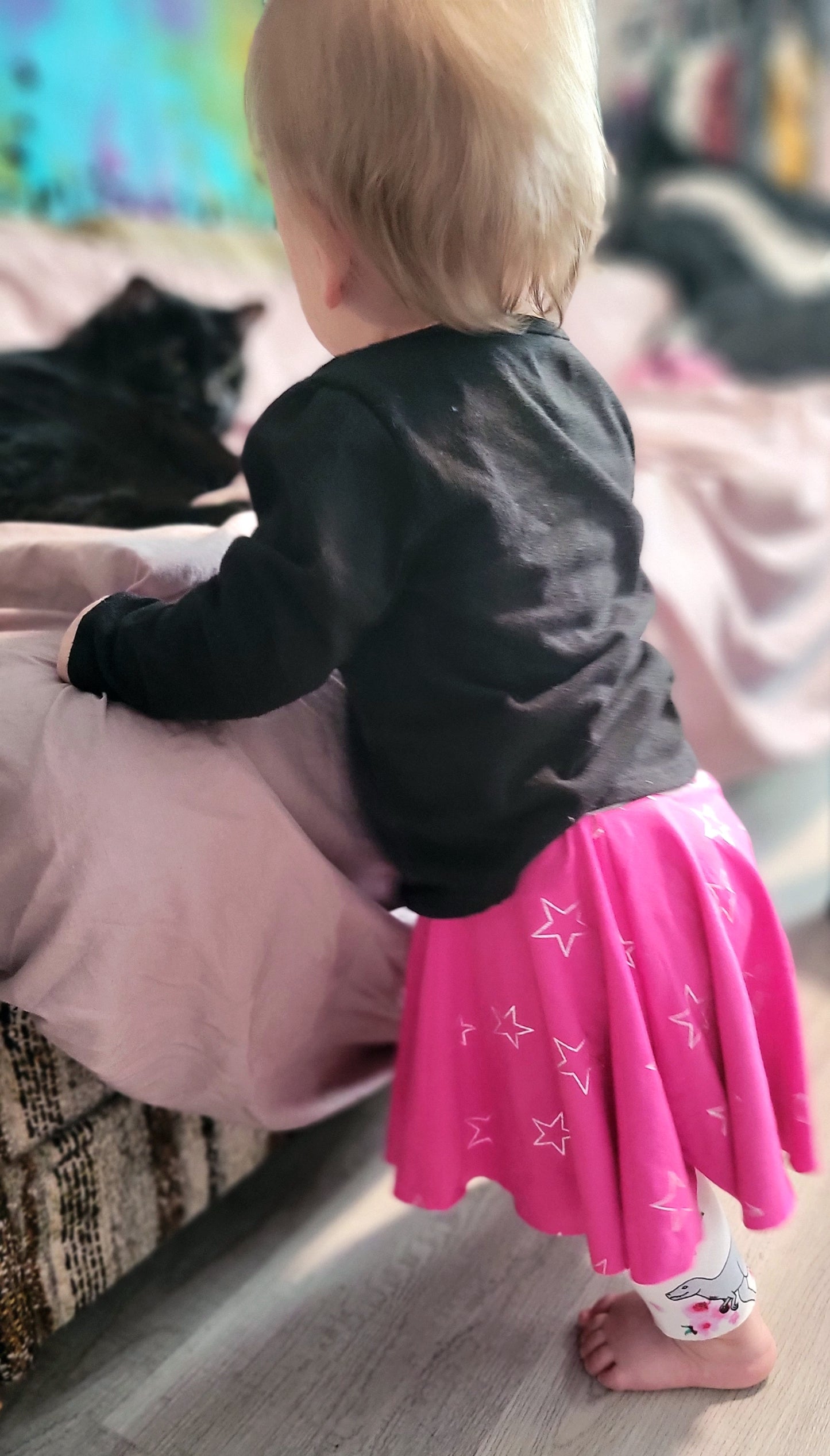 Kids Sporty Skorty Skirt, Shorts to full length yoga pants - Digital PDF Sewing Pattern - Size Preemie to 20 youth