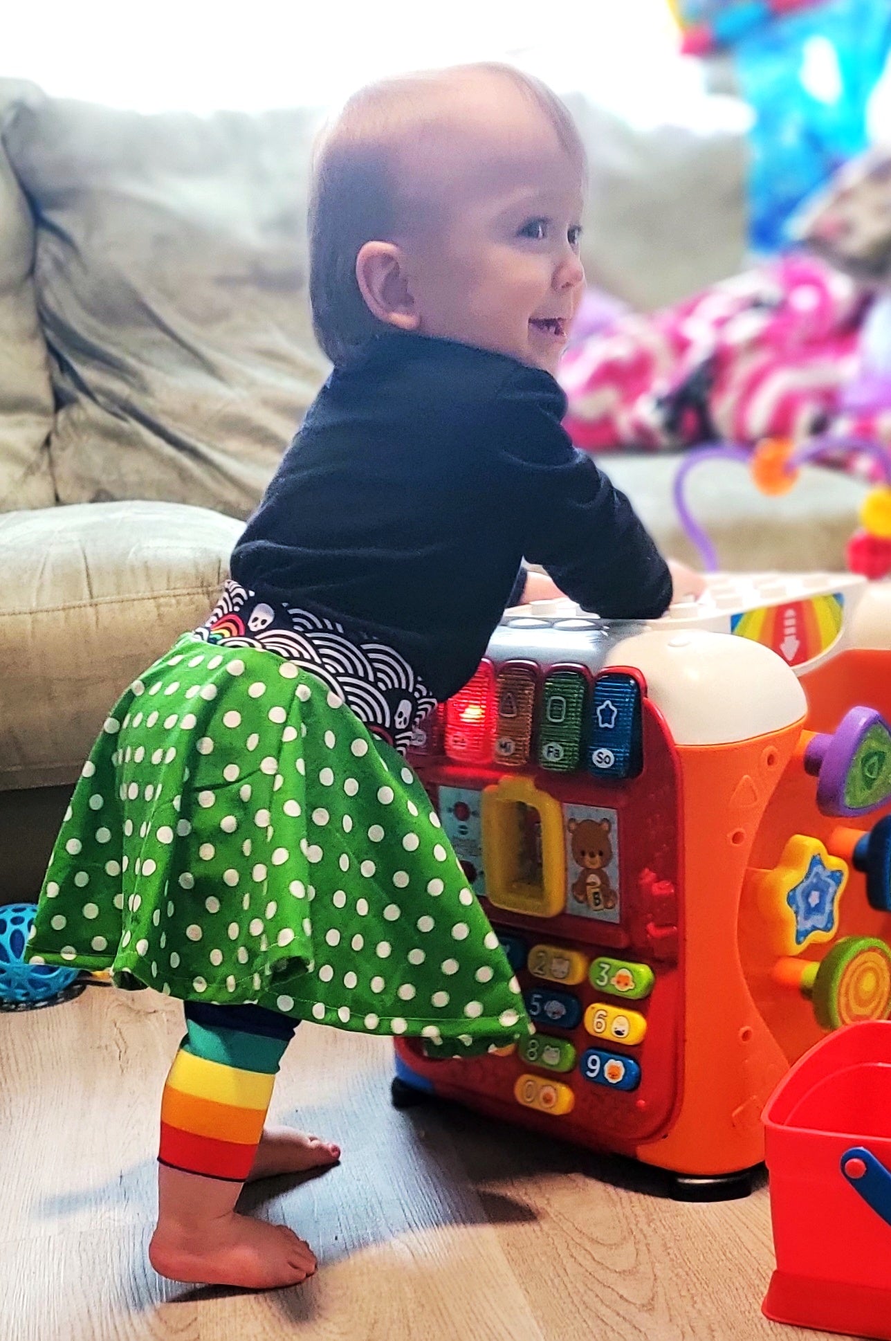 Kids Sporty Skorty Skirt, Shorts to full length yoga pants - Digital PDF Sewing Pattern - Size Preemie to 20 youth