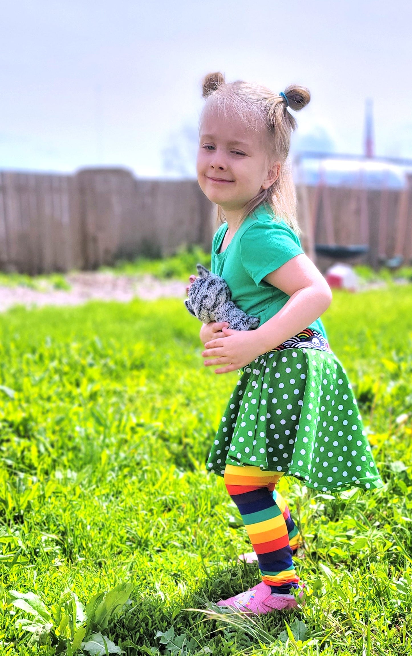 Kids Sporty Skorty Skirt, Shorts to full length yoga pants - Digital PDF Sewing Pattern - Size Preemie to 20 youth