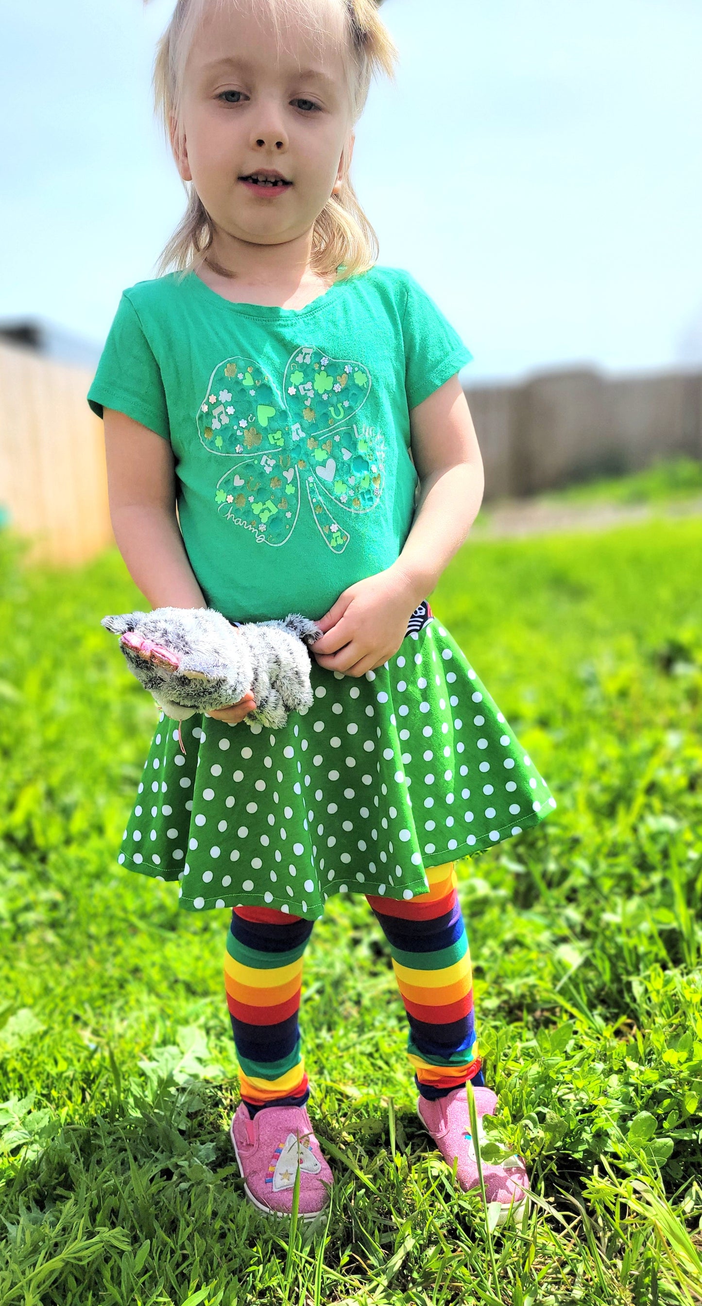 Kids Sporty Skorty Skirt, Shorts to full length yoga pants - Digital PDF Sewing Pattern - Size Preemie to 20 youth