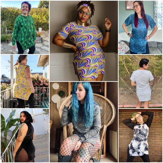 Adult RockerBye Rage Tunic - Multiple options available - Digital PDF Sewing Pattern