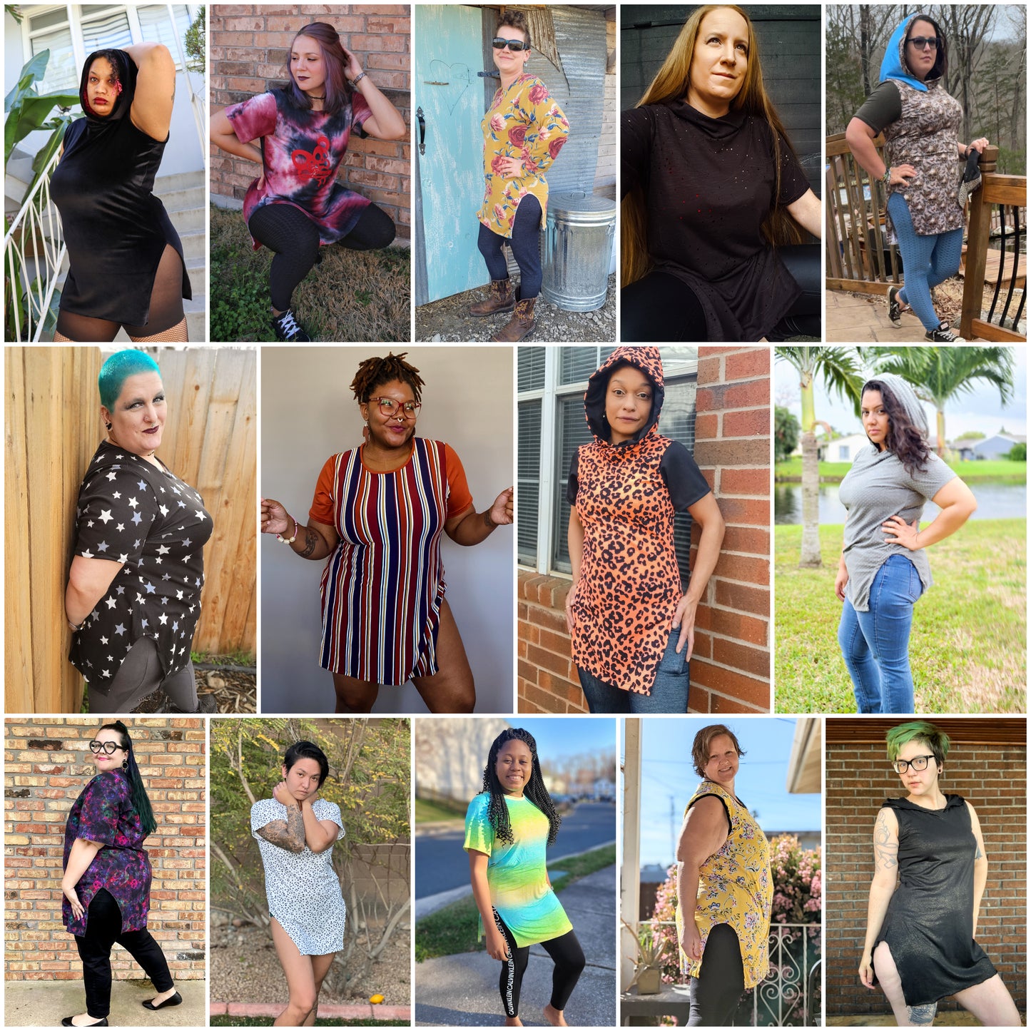 Adult RockerBye Rage Tunic - Multiple options available - Digital PDF Sewing Pattern